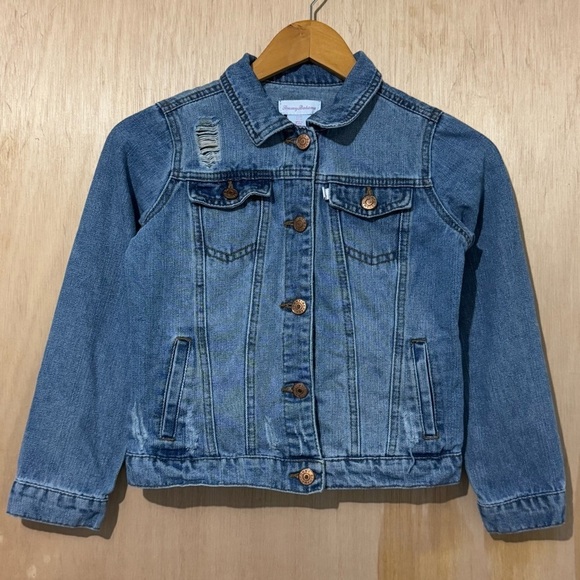 Tommy Bahama Denim Jacket Kids 10 - Picture 1 of 3